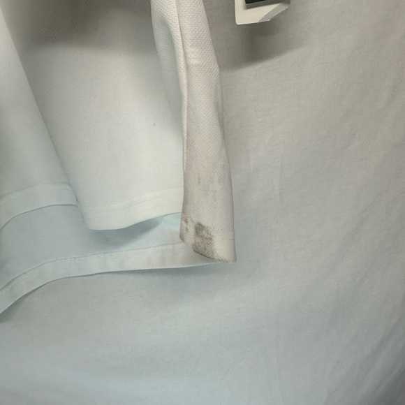 VTG Men's Adidas‎ Climalite Michigan Wolverines White Performance Polo Men's - Picture 9 of 12